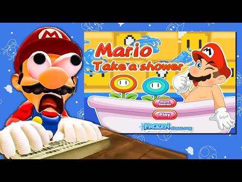 Mario Plays Cursed Mario Games