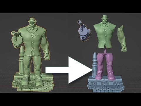 How to Cut a Model in Blender