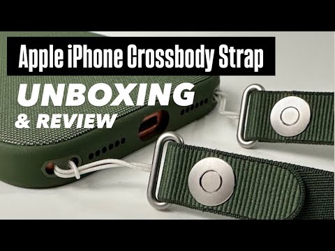 Apple iPhone Crossbody strap 17 Pro Max Air Unboxing 