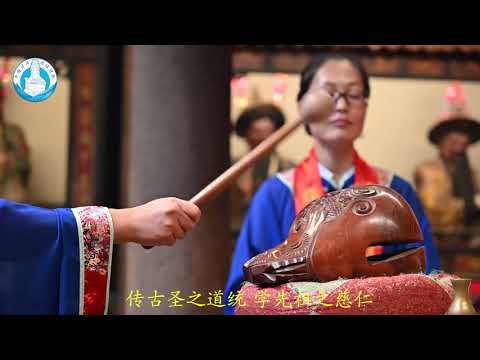 湄洲媽祖祖廟晨拜媽祖誦經祈福儀式