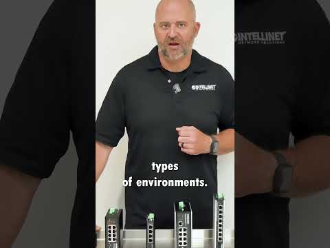 Industrial PoE Switches Video #SHORT