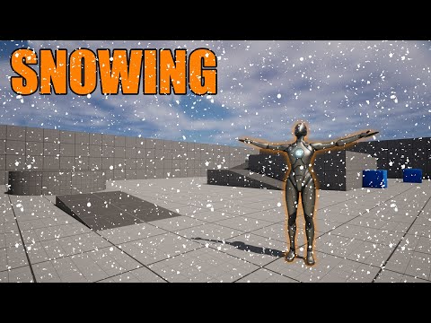 How To Make Snow In Unreal Engine 5 Using Niagara (Tutorial)