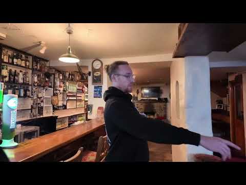 This could be one of the smallest snugs in a pub in Ireland.