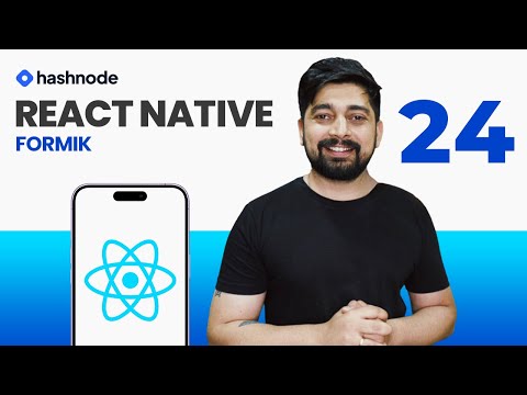 Formik React Native Crash Course