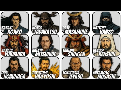 12 Deadliest SAMURAI in History [EXPLAINED]