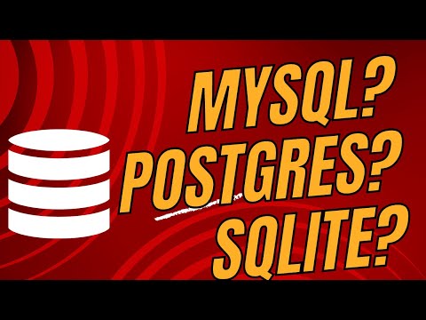 Postgres vs MySQL vs SQLite - a developer's guide