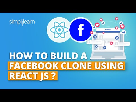 How To Build A Facebook Clone Using React JS? | React JS Projects for Beginners | Simplilearn
