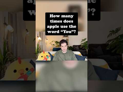 Apple’s Obsession with the word “You”