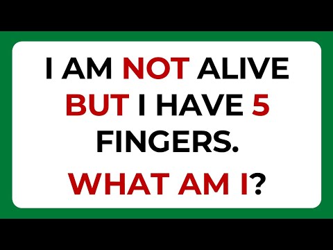 25 Tricky Riddles That Will Boost Your Thinking Skills | Only A Genius Can Solve These #riddles