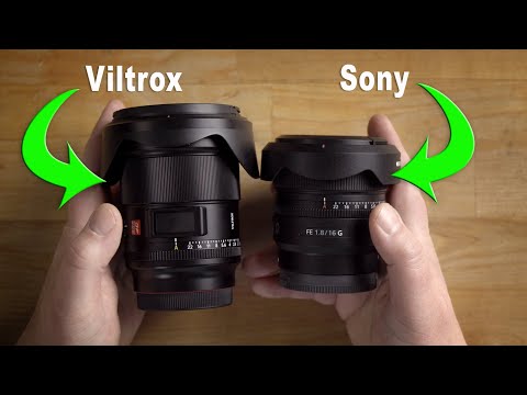 New Sony 16mm f/1.8 G Lens vs Viltrox 16mm f/1.8 Lens - Winner??