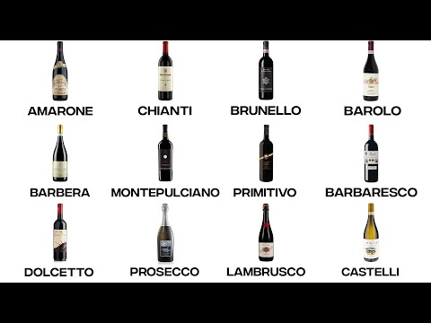 Every ITALIAN Wine Explained in 12 Minutes
