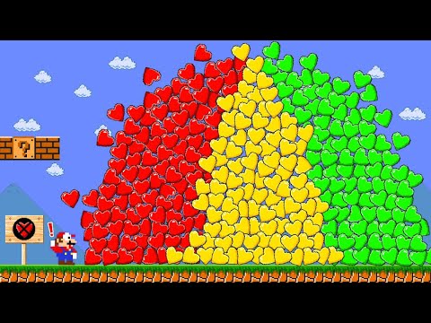 Can Mario Has Too Many 1-UP Mushrooms and Upgrading to the BIGGEST EVER? | ADN MARIO GAME
