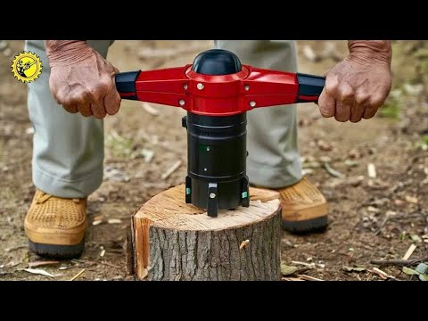Fastest Automatic Firewood Processing Machine | Dangerous Woodworking Machines in Action #10
