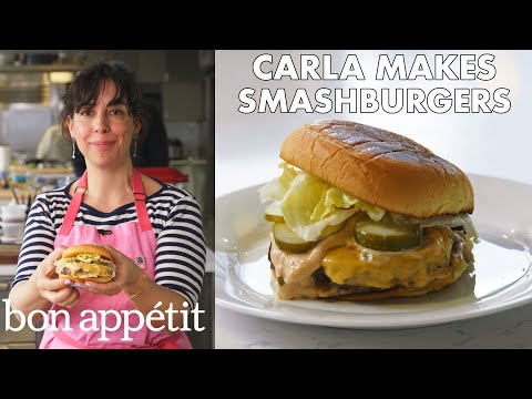 Carla Makes BA Smashburgers | From the Test Kitchen | Bon Appétit