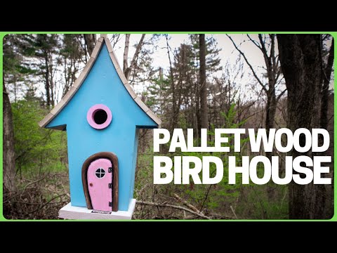 How to Make a Bird House from Pallet Wood - DIY Pallet Wood Birdhouse