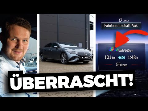 ERSTE Fahrt im Mercedes EQE: So fährt die neue Elektro E-Klasse!
