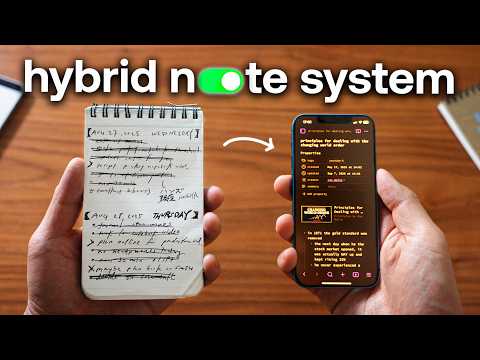 the hybrid note-taking system I wish I learned earlier