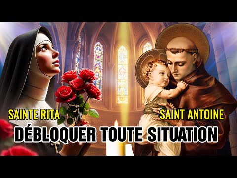 SAINTE RITA DE CASCIA et SAINT ANTOINE💖PRIÈRE POUR DES CAUSES DIFFICILES🙏DÉBLOQUER TOUTE SITUATION