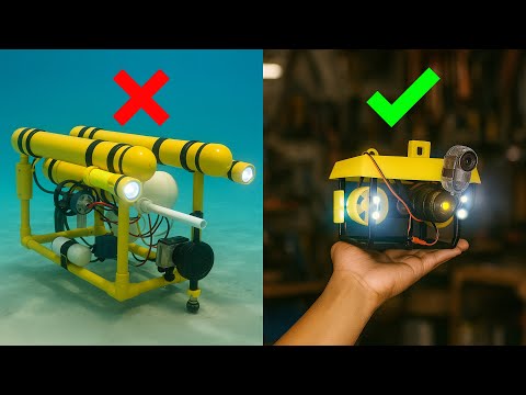 I Lost My Submarine. So I Built a (Better) Micro ROV to Find It!
