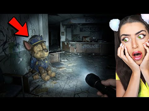 INVESTIGATING Paw Patrol ABANDONED POLICE STATION!