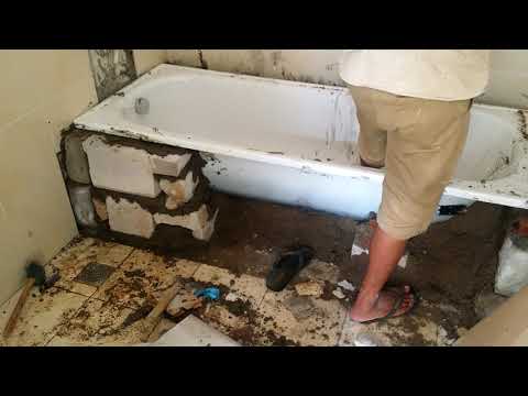 Pasang bathup/bak give kamar mandi