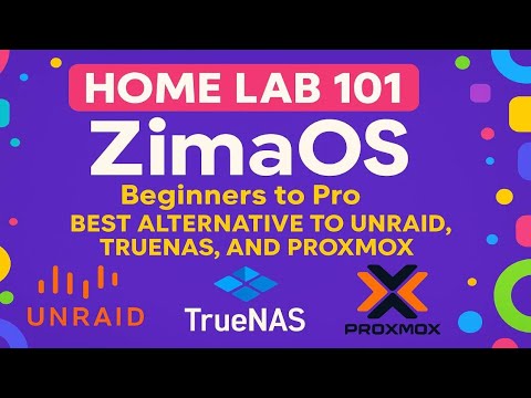 Home Lab 101: ZimaOS – The Best Alternative to Unraid, TrueNAS & Proxmox (Beginners to Pro)