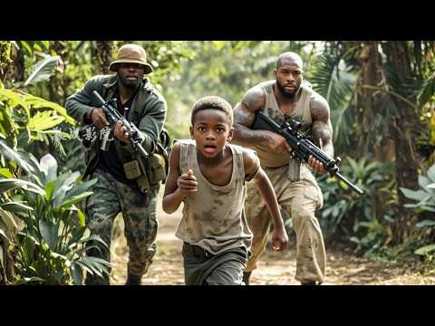 A desperate counterattack!  A 10-year-old boy fights back against terrorists, toying with them!