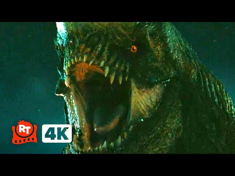 Jurassic World Rebirth (2025) 4K - Distortus Rex Attacks | Movieclips