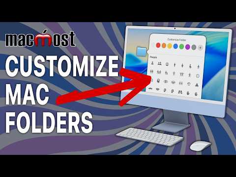 How To Customize Folders In macOS Tahoe