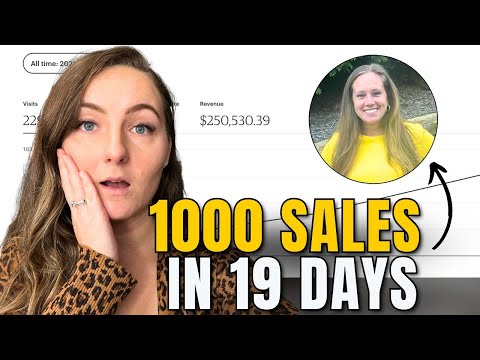Meet The Etsy Seller That Sold 1000 Items In 19 Days!
