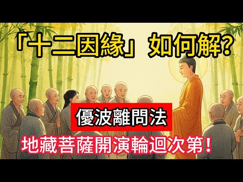「十二因緣」如何解？優波離問法，地藏菩薩開演輪迴次第！#佛學 #正能量 #菩提解脫道 #佛教文化 #佛教故事 #人生感悟