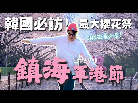 不要來韓國賞櫻?也許「鎮海軍港節」值得考慮🤔CNN推薦【韓國賞櫻】| 胃公子 | 胃酸人生活