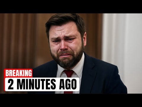 JD Vance BREAKS DOWN in Tears and Quits LIVE on Air!