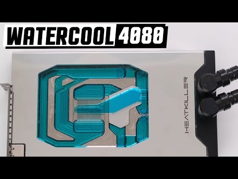 Watercool Heatkiller V RTX 4080 ASUS TUF Water Block Installation & Testing