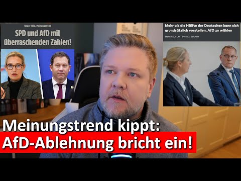 Rekordtief bei AfD-Ablehnung: Ein Wendepunkt?