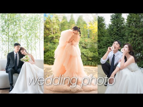 vlog:) 웨딩촬영 브이로그 👰🏻‍♀️🤵🏻 • 바로오늘이그날 • 누벨드블랑 • 꼼나나 본점 • 헤어 변형 • 라레토 • 화기애애한 촬영 현장 📸 • 촬영 소품 🫧
