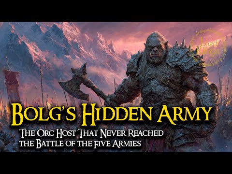 Bolg’s Hidden Army – The Orc Host That Never Reached the Battle of the Five Armies  | LOTR Lore