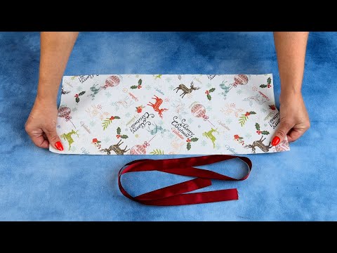 🎁 MAKE UNFORGETTABLE GIFTS FROM A PIECE OF FABRIC / Tutorial for beginners