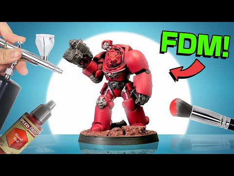 4 ways I PAINT FDM MINIS to make them look AWESOME!
