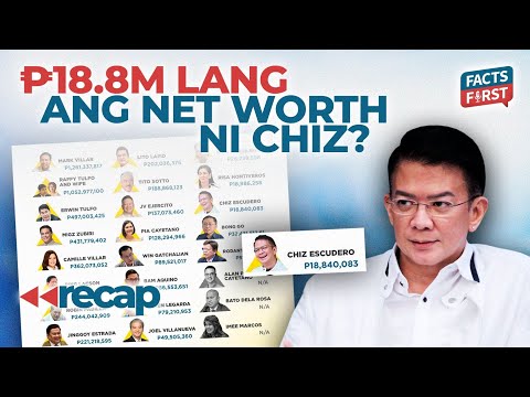 Si Chiz ang 'pinakamahirap' na senador?!?