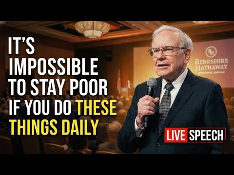 Warren Buffett: "It's Impossible to Stay Poor If You Do This Daily" (The 5/25 Rule)