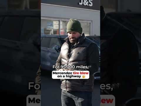 His 95k mile Mercedez has a story to tell