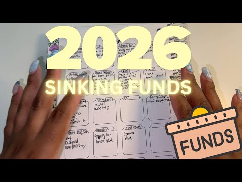 Building My 2026 Sinking Funds + Financial Goals