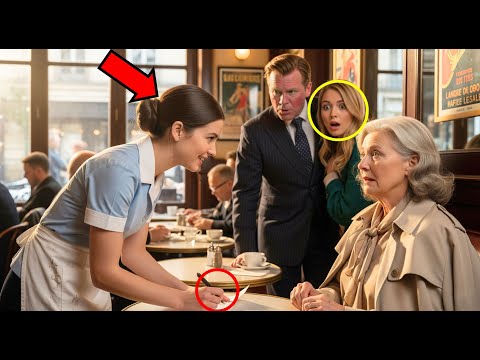Waitress Speaks French to a Customer — Billionaire at Next Table Leaves a Note and Jet Ticket...