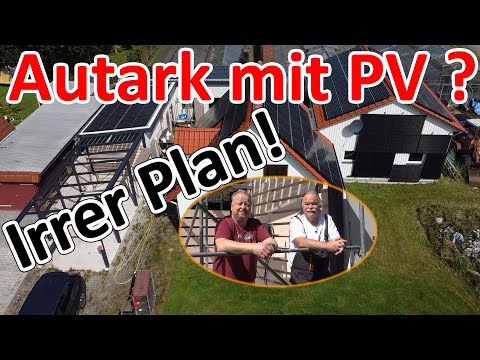 Verrückt: Youtuber will mit Photovoltaik, Wärmepumpe und E-Auto autark werden! @weissnichswelt