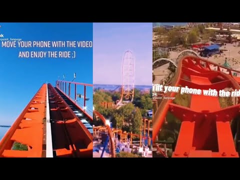 Imagine you're on a Roller Coaster | Best Roller Coaster Rides TikTok Compilation