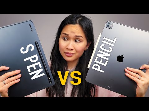 M1 iPad Pro vs Galaxy Tab S7+ // Apple Pencil vs SPEN