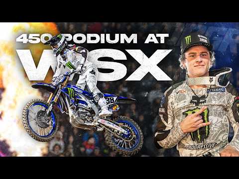 Haiden Deegan's 1st World Supercross Race!