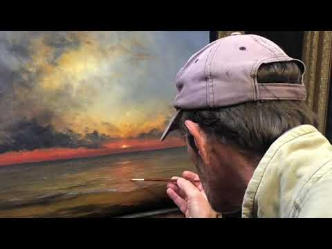 Glazing An Oil Painting With White - Nial Adams