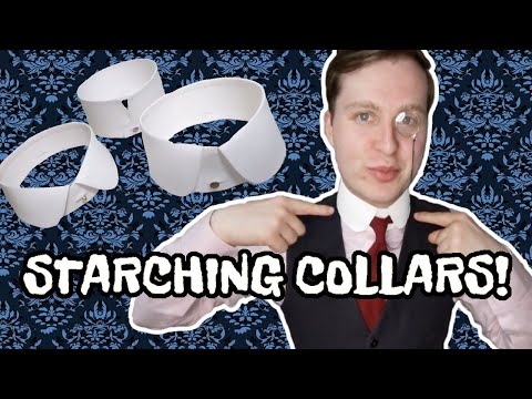 How to Starch Collars! (The Modern Way)